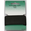 Elastik sort 30 mm 1,5 meter