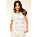 Essentials Cotton Soft Print Top - sælges kun sammen med garn