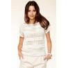 Essentials Cotton Soft Print Top - sælges kun sammen med garn