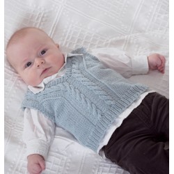 Essentials Cotton Soft Print Slipover - sælges kun sammen med garn