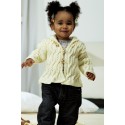 Essentials Cotton Soft Print Babyjakke - sælges kun sammen med garn