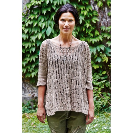 Scarlet Oversize bluse - sælges kun sammen med garn