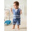 Tilda Babyvest og shorts