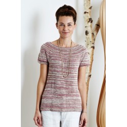 Scarlet Print T-Shirt - sælges kun sammen med garn