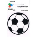 Fodbold sort stor
