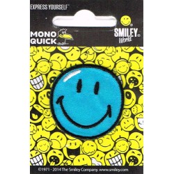Smiley blå