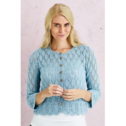 Elise kort cardigan - sælges kun sammen med garn