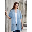 Bonnie hæklet kimono - sælges kun sammen med garn