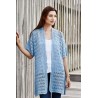 Bonnie hæklet kimono - sælges kun sammen med garn