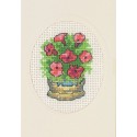 Kort med blomster 17-3160