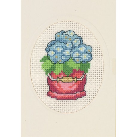 Kort med blomster 17-3161