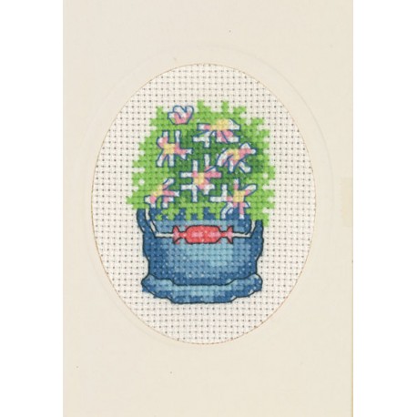 Kort med blomster 17-3162