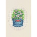 Kort med blomster 17-3162