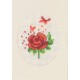 Kort med blomster 17-3166