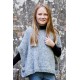 Alice pige poncho - sælges kun sammen med garn