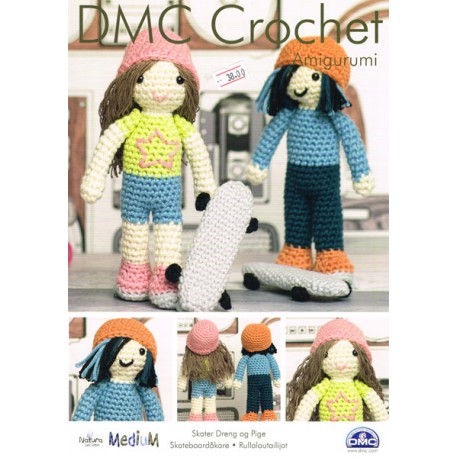 DMC Crochet. Hæklehæfte Skater