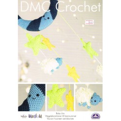 DMC Crochet. Hæklehæfte Baby uro