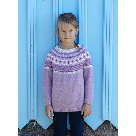 Soft Lama Pigesweater - sælges kun sammen med garn