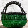 Strikkekurv Ø20 cm grøn