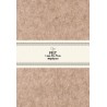 Filt 50 x 70 cm x 1 mm Lysebrun