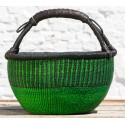 Strikkekurv Ø40 cm grøn