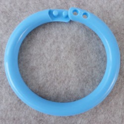 Plastring blå Ø65mm