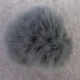 Pompon Lysgrå