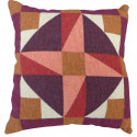 Mønster til Pude "Patchwork orange"